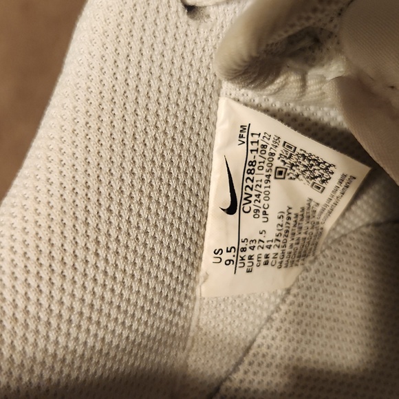 Nike Air Force 1 Low White Sneakers - Picture 4 of 5